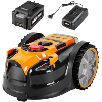 Robotická sekačka LawnMaster VBRM16 OcuMow™ vhodná až pro 100 metrů čtverečních - samohybná robotická sekačka s lithium-iontovou